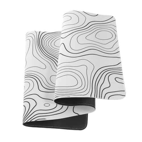 DOITOOL 50 Stück topographisch Gaming -Desk -Zubehör Cooles Mauspad Unterlage groß Gaming-Mauspads Lange Mauspads für den Schreibtisch Haustierhaarzubehör -Pads Spielmatte Gummi Weiß DOITOOL 50 Stück topographisch Gaming -Desk -Zubehör Cooles Mauspad Unterlage groß Gaming-Mauspads Lange Mauspads für den Schreibtisch Haustierhaarzubehör -Pads Spielmatte Gummi Weiß von DOITOOL