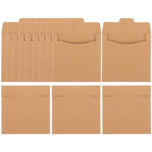 DOITOOL 50Stücke Kraftpapier CD Ärmel Robuste DVD Verpackungsbeutel Für Staubschutz Aufbewahrung Für Zuhause Büro Schule Praktische CD Halterhülsen Für Einfache DOITOOL 50Stücke Kraftpapier CD Ärmel Robuste DVD Verpackungsbeutel Für Staubschutz Aufbewahrung Für Zuhause Büro Schule Praktische CD Halterhülsen Für Einfache von DOITOOL