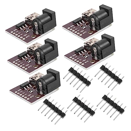 DOITOOL 5Stücke Teiliges Mini USB Lademodul Mit Überlastschutz USB Ladeanschlussmodul Für Effiziente Stromversorgung Langlebig Der Anwendung DOITOOL 5Stücke Teiliges Mini USB Lademodul Mit Überlastschutz USB Ladeanschlussmodul Für Effiziente Stromversorgung Langlebig Der Anwendung von DOITOOL