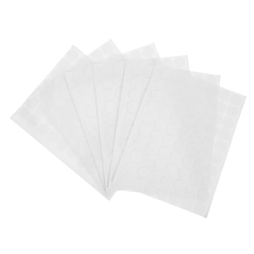 DOITOOL 6 Blätter Runder Acrylaufkleber Klebepads doppelseitig selbstklebendes Klebeband entfernbares doppelseitiges Klebeband durchsichtige doppelseitige Aufkleber Transparent DOITOOL 6 Blätter Runder Acrylaufkleber Klebepads doppelseitig selbstklebendes Klebeband entfernbares doppelseitiges Klebeband durchsichtige doppelseitige Aufkleber Transparent von DOITOOL