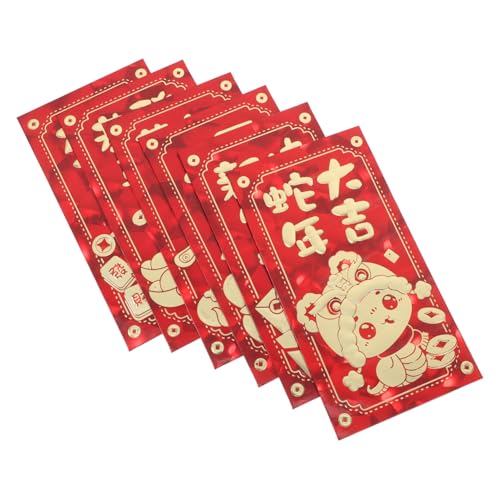 DOITOOL 6 Stück 2025 Roter Umschlag Umschlag Geburtstag Geldtaschen Umschläge Traditionelles Rotes Taschengeld 3D Umschlag Geldumschlag Festival Rote Tasche Neujahr Rotes Taschenpapier DOITOOL 6 Stück 2025 Roter Umschlag Umschlag Geburtstag Geldtaschen Umschläge Traditionelles Rotes Taschengeld 3D Umschlag Geldumschlag Festival Rote Tasche Neujahr Rotes Taschenpapier von DOITOOL