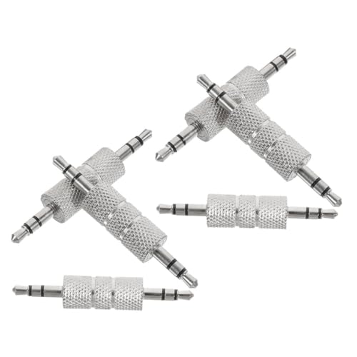 DOITOOL 6 Stück Audio-Docking-stecker Mikrofonanschlussadapter USB-c-zu-USB-c-Kabel Aux Zu Kabel Audiokonvertierungsanschluss Gitarrenkabel Kabelgebundene Kopfhörer Zinklegierung Silver DOITOOL 6 Stück Audio-Docking-stecker Mikrofonanschlussadapter USB-c-zu-USB-c-Kabel Aux Zu Kabel Audiokonvertierungsanschluss Gitarrenkabel Kabelgebundene Kopfhörer Zinklegierung Silver von DOITOOL