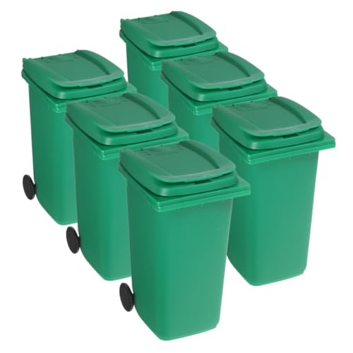 DOITOOL 6 Stück Multifunktionaler Stifthalter Mülleimer Mini-Papierkorb Desktop-Bucket klein Behälter rechteckig mülltonnenbox Desktop-Speicher kann Abfall kann pp Green DOITOOL 6 Stück Multifunktionaler Stifthalter Mülleimer Mini-Papierkorb Desktop-Bucket klein Behälter rechteckig mülltonnenbox Desktop-Speicher kann Abfall kann pp Green von DOITOOL