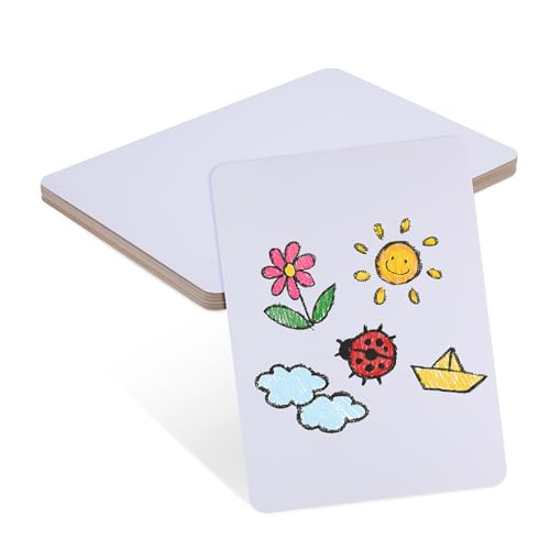 DOITOOL 6 Stück Tafel löschbar Whiteboards für Schreiben Mini-Löschbretter wischen Reißbrett doppelseitiges Lapboard trocken abwischbare Lapboards Lapboard trocken abwischbar Weiß DOITOOL 6 Stück Tafel löschbar Whiteboards für Schreiben Mini-Löschbretter wischen Reißbrett doppelseitiges Lapboard trocken abwischbare Lapboards Lapboard trocken abwischbar Weiß von DOITOOL