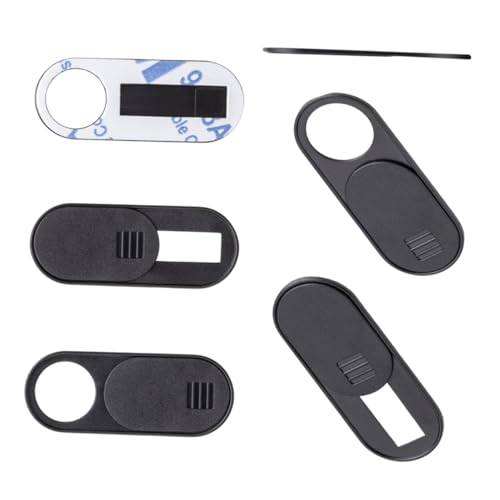 DOITOOL 6 Stück Webcam-Abdeckung USB Abdeckung der Computerkamera Black DOITOOL 6 Stück Webcam-Abdeckung USB Abdeckung der Computerkamera Black von DOITOOL