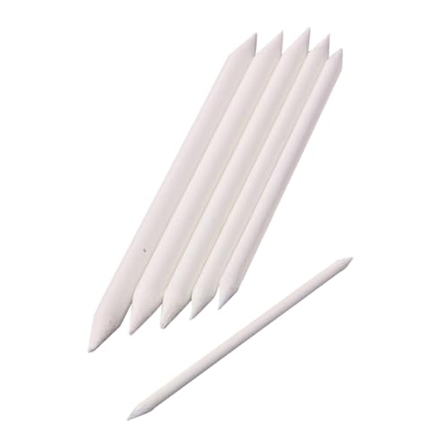 DOITOOL 6 Stück Zeichenzubehör Skizzierung farblos Mischen Kohle Kunst Schmierstäbchen blending tool blending stift bintstifte werkzeug Kunstskizzen-Kit Malen von Schreibwaren Papier Weiß DOITOOL 6 Stück Zeichenzubehör Skizzierung farblos Mischen Kohle Kunst Schmierstäbchen blending tool blending stift bintstifte werkzeug Kunstskizzen-Kit Malen von Schreibwaren Papier Weiß von DOITOOL