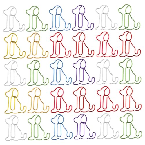 DOITOOL 60 Stück Paperclip Lesezeichenbuchordner Papierclips Novelty Office Supplies Beschichtete Büroklammern Büromaterial Für Hunde Büroklammern Groß Büroklammer-etui Hundepapier Metall DOITOOL 60 Stück Paperclip Lesezeichenbuchordner Papierclips Novelty Office Supplies Beschichtete Büroklammern Büromaterial Für Hunde Büroklammern Groß Büroklammer-etui Hundepapier Metall von DOITOOL