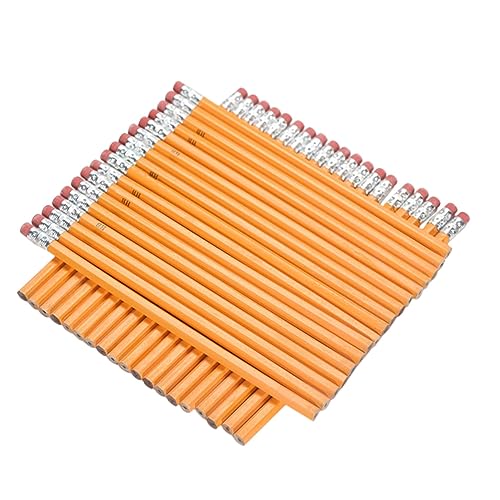 DOITOOL 60Stücke Bleistifte Aus Holz Hb Mit Radiergummi Multifunktional Für Schreiben Zeichnen Und Skizzieren Schulmaterial Für Studenten von DOITOOL