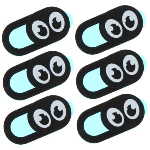DOITOOL 6Stücke Webcam Abdeckung für Laptop Desktop Tablet Ultrathin Schutzfolie Selbstklebende Abdeckung Datenschutzlösung für Geräte von DOITOOL