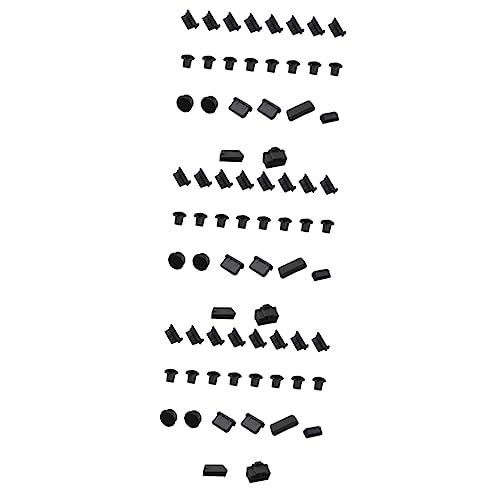 DOITOOL 72 STK Motherboard-Staubschutz Anti-Stopper Port Anti-Abdeckung Hauptplatine Computer-Motherboards Anti-Staub-Stecker Staubschutzhülle aus Silikon weiches Gummi von DOITOOL