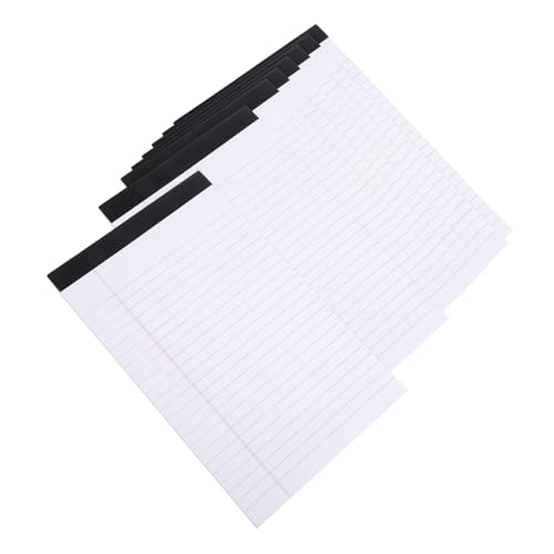 DOITOOL 8 Stück Papier nehmen Loseblattpapier breit liniert Pads gefüttert Rechtsnotiz breites, liniertes Loseblattpapier Mini-Notizblöcke rechtliche Notizbilder kleine Notizblöcke Weiß DOITOOL 8 Stück Papier nehmen Loseblattpapier breit liniert Pads gefüttert Rechtsnotiz breites, liniertes Loseblattpapier Mini-Notizblöcke rechtliche Notizbilder kleine Notizblöcke Weiß von DOITOOL