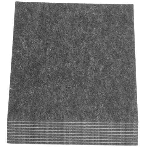 DOITOOL 8 Stück Schwarzes Brett Wandpaneel aus Filz Filzplatte für die Wand süße Korkplatte Filzbrettfliesen schwarzer Plakatkarton Wandfliesen aus Filz gefühlt Grey DOITOOL 8 Stück Schwarzes Brett Wandpaneel aus Filz Filzplatte für die Wand süße Korkplatte Filzbrettfliesen schwarzer Plakatkarton Wandfliesen aus Filz gefühlt Grey von DOITOOL