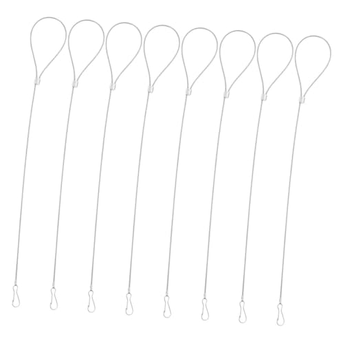 DOITOOL 8Stücke Verstellbares Torseil für Gartenzaun Sicherer Schutz für Haustiere mit Beleuchtungsfunktion für Terrasse von DOITOOL