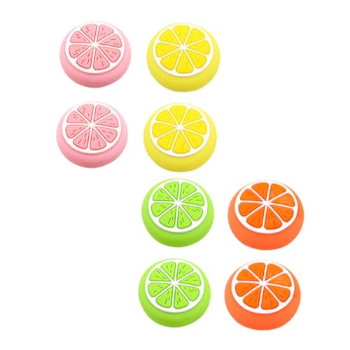DOITOOL Joystick 8 Stücke Silikon Zitrone Obst Thumb-stick Kappe Für-skid Protector DOITOOL Joystick 8 Stücke Silikon Zitrone Obst Thumb-stick Kappe Für-skid Protector von DOITOOL