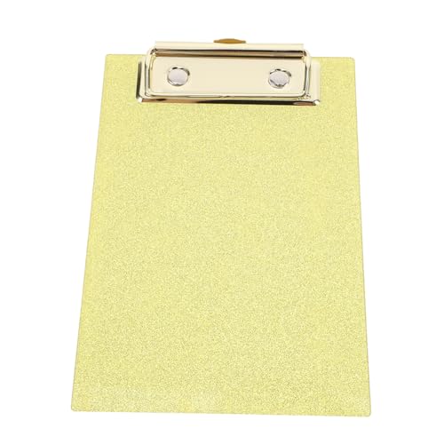 DOITOOL Acryl -Schreibbrettclip Binder Zwischenablage Mini-Klemmbretter Mini-Zwischenablage Klemmbrett-Clip Halter für Büroklammern -Zwischenablage Clips Clips Clipboard Metall Gelb DOITOOL Acryl -Schreibbrettclip Binder Zwischenablage Mini-Klemmbretter Mini-Zwischenablage Klemmbrett-Clip Halter für Büroklammern -Zwischenablage Clips Clips Clipboard Metall Gelb von DOITOOL