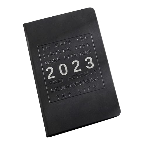 DOITOOL Agendabuch 2023 wöchentlich Kalender hoch täglich jährlich write board lernplaner Veranstalter the plan noteboon Notizblock lernen Studienplaner Zeitplan-Notizblock Papier Black DOITOOL Agendabuch 2023 wöchentlich Kalender hoch täglich jährlich write board lernplaner Veranstalter the plan noteboon Notizblock lernen Studienplaner Zeitplan-Notizblock Papier Black von DOITOOL