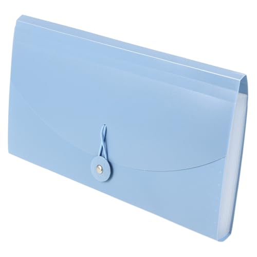 DOITOOL Akkordeontasche Mit Umhängeband Veranstalter Dateiorganisator Schreibtisch-organizer Ordner Tragbar Office-datei-organizer Kleiner Aktenorganisator Büroorganisator Blau Plastik DOITOOL Akkordeontasche Mit Umhängeband Veranstalter Dateiorganisator Schreibtisch-organizer Ordner Tragbar Office-datei-organizer Kleiner Aktenorganisator Büroorganisator Blau Plastik von DOITOOL