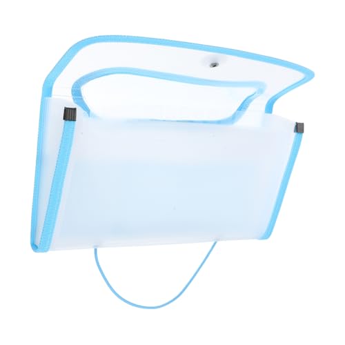 DOITOOL Aktenordner Fächer Wasserdichter Dokumenten Organizer Im Briefformat Für Büro Und Aufbewahrungstasche Für Persönliche Unterlagen Blau Mit Transparenten von DOITOOL