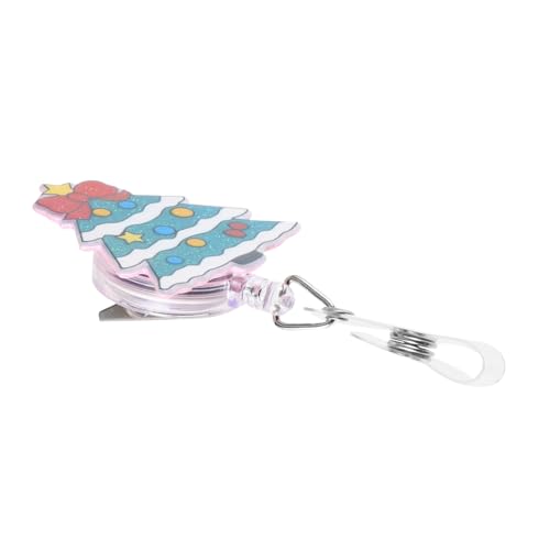 DOITOOL Arbeitsabzeichen-Clip einziehbar Strumpf Weihnachtsdekorationen Danksagung Stichworte Abzeichenrolle Brustkartenclips Rollenclip für Weihnachtsabzeichen Acryl Green DOITOOL Arbeitsabzeichen-Clip einziehbar Strumpf Weihnachtsdekorationen Danksagung Stichworte Abzeichenrolle Brustkartenclips Rollenclip für Weihnachtsabzeichen Acryl Green von DOITOOL