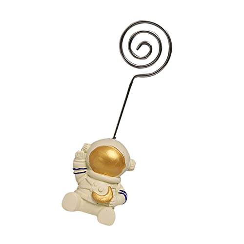 DOITOOL Astronauten-visitenkartenhalter Desktop -stand Halter Für Büroklammern Kartenhalter Stehen Süße Platzhalter Desktop-fotohalter Clips Veranstalter Kreativer Notizclip Name Weiß DOITOOL Astronauten-visitenkartenhalter Desktop -stand Halter Für Büroklammern Kartenhalter Stehen Süße Platzhalter Desktop-fotohalter Clips Veranstalter Kreativer Notizclip Name Weiß von DOITOOL