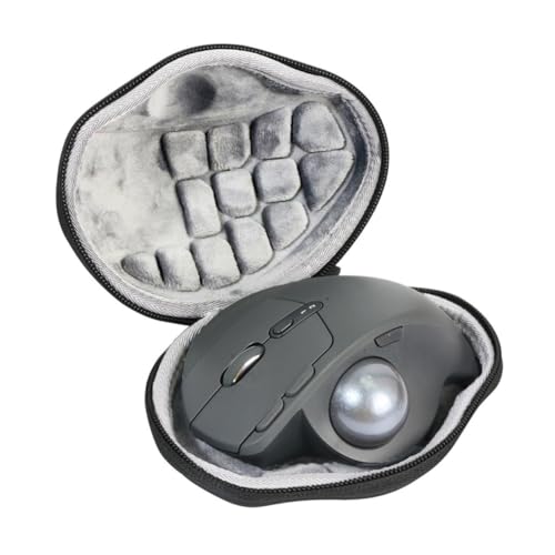 DOITOOL Aufbewahrungsbox Mouse case Tasche Trackball- Fall Tragetasche Container Black von DOITOOL