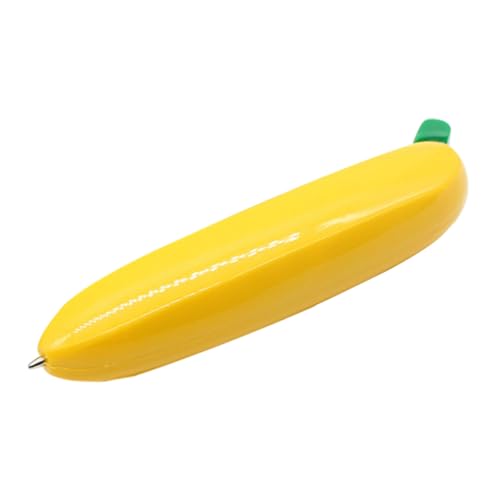 DOITOOL Bananen-kugelschreiber Taschenstift Kurzer Stift Ergonomische Stifte Yellow Plastik von DOITOOL