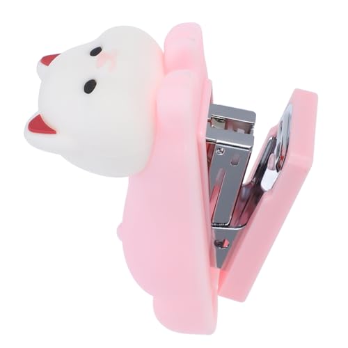 DOITOOL Cartoon-Hefter Hefter für Handhefter zum Basteln kleiner Hefter Mini-Heftgerät-Set Hefter mini Netter Hefter Tierhefter Klebebandspender süß PVC Rosa DOITOOL Cartoon-Hefter Hefter für Handhefter zum Basteln kleiner Hefter Mini-Heftgerät-Set Hefter mini Netter Hefter Tierhefter Klebebandspender süß PVC Rosa von DOITOOL