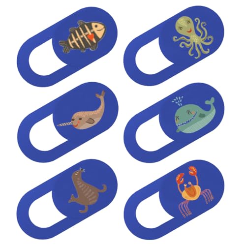 DOITOOL Computer-Webcam-Abdeckung Telefon-Slide Mit 6-teiligem Marine-Muster Für Mehr DOITOOL Computer-Webcam-Abdeckung Telefon-Slide Mit 6-teiligem Marine-Muster Für Mehr von DOITOOL