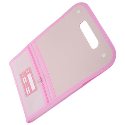 DOITOOL Dateiorganisator Erweiterung Datei Dateiordner Organizer Erweiterbarer Ordner Mit Trennwänden Schule Datei Akkordeon Organizer Aktenhalter Pp (polypropylen) Rosa von DOITOOL