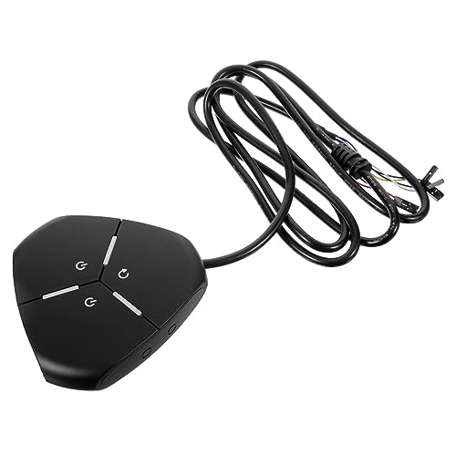 DOITOOL Desktop Computer Power Button Schalter Mit Verlängerungskabel Für PC Netzteil Praktischer HDD Knopfschalter Für Gaming Büro Und Professionelle Anwendungen DOITOOL Desktop Computer Power Button Schalter Mit Verlängerungskabel Für PC Netzteil Praktischer HDD Knopfschalter Für Gaming Büro Und Professionelle Anwendungen von DOITOOL