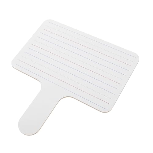 DOITOOL Doppelseitiges kleines Whiteboard wiederverwendbares Antwortpaddel Handheld-Antwort-Paddles Spielrequisiten Auktionen Whiteboard doppelseitiges trockenes Löschbrett hölzern Weiß DOITOOL Doppelseitiges kleines Whiteboard wiederverwendbares Antwortpaddel Handheld-Antwort-Paddles Spielrequisiten Auktionen Whiteboard doppelseitiges trockenes Löschbrett hölzern Weiß von DOITOOL
