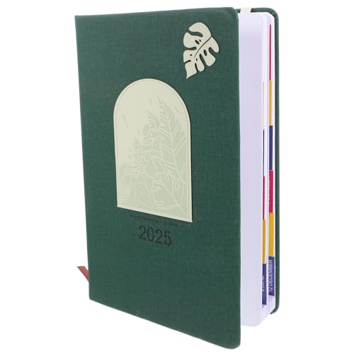 DOITOOL Englisches Agendabuch Notizbuch Empfindlich Notizbücher Planer Täglich Veranstalter Bürobedarf Schreibbuch Dark Green Papier DOITOOL Englisches Agendabuch Notizbuch Empfindlich Notizbücher Planer Täglich Veranstalter Bürobedarf Schreibbuch Dark Green Papier von DOITOOL