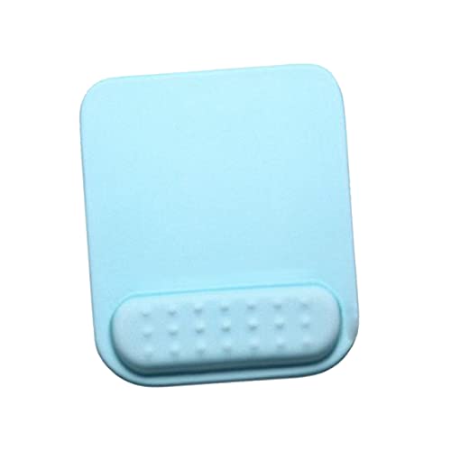 DOITOOL Ergonomisches Mauspad Mit Handgelenkauflage rutschfeste Silikon Mausmatte Für Gaming Und Büro Komfortable Handgelenk Ruhematte Rosa Blau Design Handpflege von DOITOOL