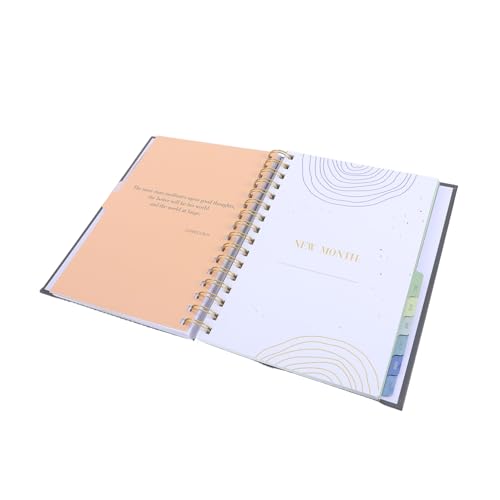 DOITOOL Finanzplan Tagesplaner Notizblock Monatsplaner Notizblock Perforierter Monatsplaner Tagesplaner Für Frauen Täglicher Arbeitsplaner Zerreißbarer Monatsplaner Black Papier von DOITOOL