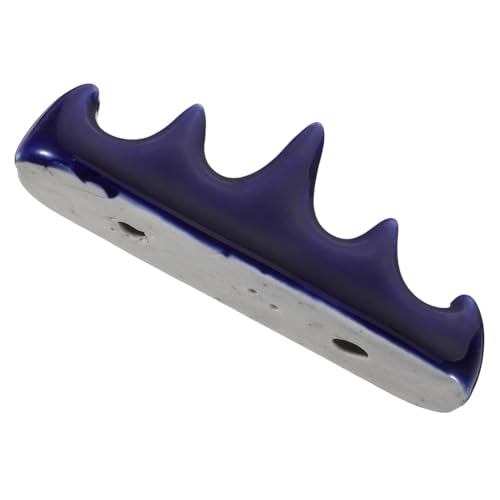 DOITOOL Fünf Finger Mountain Pen Holding Schreibpinselhalter chinesischer pinselhalter Kalligraphie-Pinselständerhalter Kalligraphiezubehör Pinsel-Organizer Stifthalter dekorativ Keramik von DOITOOL