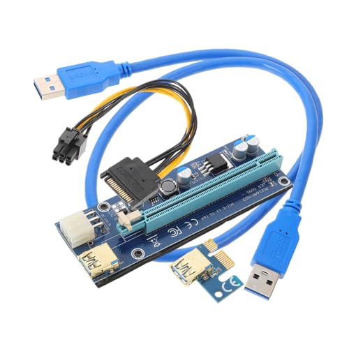 DOITOOL Grafikkarten Verlängerungskabel Netzkabel Verlängerungsgerät Verlängerungskabel Verlängerungskabel Für Pcie Netzteil Kabelverlängerung Pci E Kabel CPU Stromkabel von DOITOOL