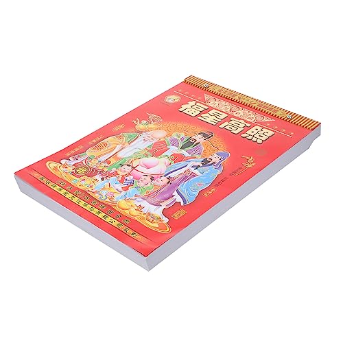 DOITOOL Hängender Mondkalender Für Zuhause Traditioneller Chinesischer Wandkalender Mit Praktischem Design Zur Planung Von Terminen Und Feiertagen Familie von DOITOOL