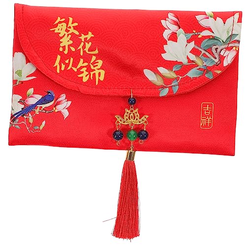 DOITOOL Happy Red Envelope Chinesische Hochzeit Roter Umschlag Chinas Rote Umschläge Roter Umschlag Des Neuen Jahres Chinesischer Hochzeitsgeldumschlag Chinesische Umschläge Stoff DOITOOL Happy Red Envelope Chinesische Hochzeit Roter Umschlag Chinas Rote Umschläge Roter Umschlag Des Neuen Jahres Chinesischer Hochzeitsgeldumschlag Chinesische Umschläge Stoff von DOITOOL