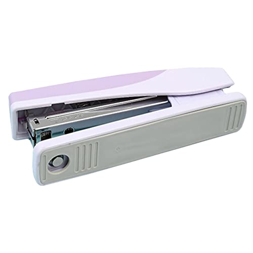 DOITOOL Hefter Office-bindungstool Bürowefter Schreibwaren Desktop Für Schreibtisch Multifunktionswerkzeug Bürobedarf Büro Muss Haben Hausbedarf Violett Metall von DOITOOL