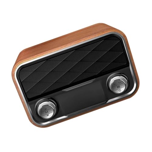 DOITOOL Holz Lautsprecher Mini -Sprecher drahtloser Desktop-Lautsprecher kreativer Lautsprecher aus Holz Subwoofer Holzlautsprecher Tragbarer Lautsprecher aus Holz hölzern DOITOOL Holz Lautsprecher Mini -Sprecher drahtloser Desktop-Lautsprecher kreativer Lautsprecher aus Holz Subwoofer Holzlautsprecher Tragbarer Lautsprecher aus Holz hölzern von DOITOOL