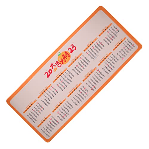 DOITOOL Kalender Mauspad Rutschfestes Mousepad Für Büro Computer Große Schreibtischunterlage Mit Genähten Kanten Ergonomisch Langlebig DOITOOL Kalender Mauspad Rutschfestes Mousepad Für Büro Computer Große Schreibtischunterlage Mit Genähten Kanten Ergonomisch Langlebig von DOITOOL