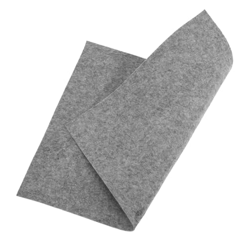 DOITOOL Kalligraphie-filzpad Zeichnung Schreibtisch China Malen Farbe Üben Kalligraphiepraxis Lackmatte Einfach Kalligrafie-filzunterlage Kalligraphie-matte Malmatte Matten Gefühlt Grau von DOITOOL