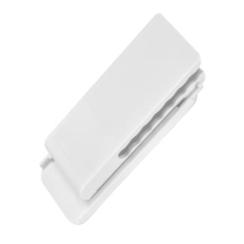 DOITOOL Klemmbretthalter Kabel verstecken kabelabdeckung Steckdosenhalterung Kabelhalterung über rostfrei führen selbst ohne Nagel zur Wandmontage pp Weiß von DOITOOL