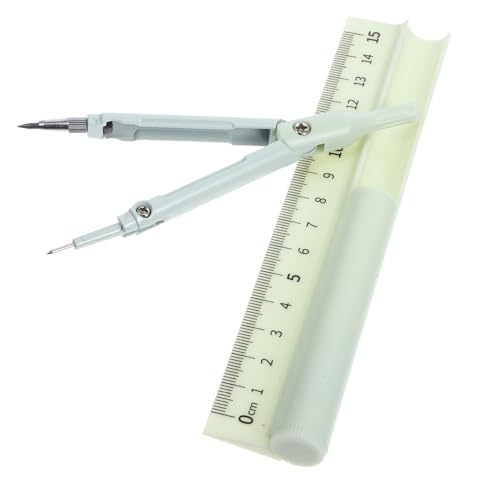 DOITOOL Kompass -Stift -Lineal Set Kunst Abfassung Kompassschreiber Zirkel zum Zeichnen von Kreisen Klassenzimmer bleistifthalter Zurück zur Schule liefert Ästhetik Plastik Grün DOITOOL Kompass -Stift -Lineal Set Kunst Abfassung Kompassschreiber Zirkel zum Zeichnen von Kreisen Klassenzimmer bleistifthalter Zurück zur Schule liefert Ästhetik Plastik Grün von DOITOOL