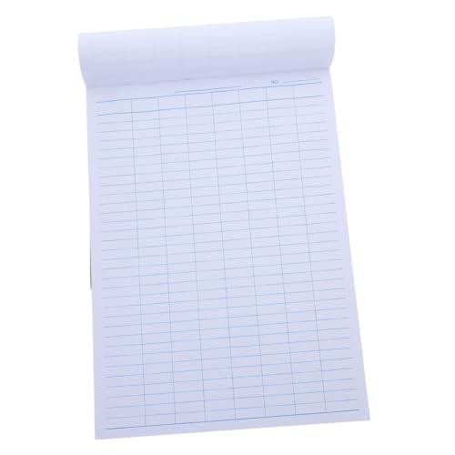 DOITOOL Kundenprofilkarten Notizbuch Notarbuch Journal Kalorienzähler Anwesenheitsbuch Für Lehrer Fahrerinspektionsberichtsbuch Inventar Logbuch Salon Services Notar Set Papier von DOITOOL