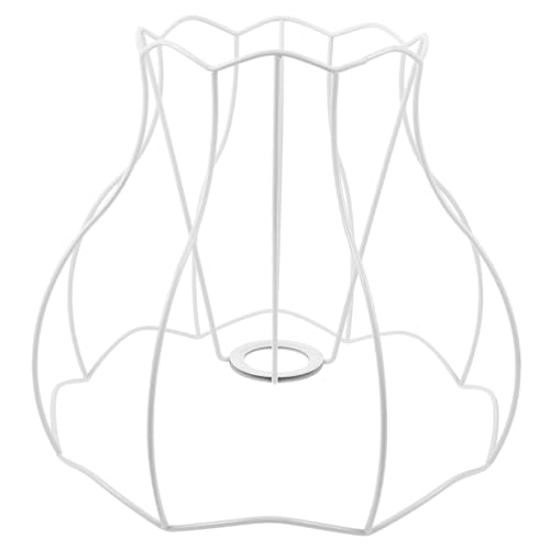 DOITOOL Lampenschirmrahmen Aus Eisen Lichter Lampenschirm Für Tischschirm Befestigung Tischlampenschirm Led-deckenleuchte Lampen Für Schlafzimmer Pendelleuchten Planke Lampenschatten Weiß DOITOOL Lampenschirmrahmen Aus Eisen Lichter Lampenschirm Für Tischschirm Befestigung Tischlampenschirm Led-deckenleuchte Lampen Für Schlafzimmer Pendelleuchten Planke Lampenschatten Weiß von DOITOOL