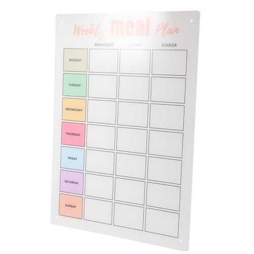 DOITOOL Magnetische Küchen Und Menütafel Abwischbare Magnetfolie Für Kühlschrank Kreative Planung Vielseitig Einsetzbar Für Notizen Und Essensplanung Ohne Marker DOITOOL Magnetische Küchen Und Menütafel Abwischbare Magnetfolie Für Kühlschrank Kreative Planung Vielseitig Einsetzbar Für Notizen Und Essensplanung Ohne Marker von DOITOOL