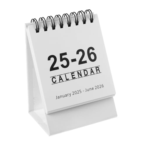 DOITOOL Mini Tischkalender Stehen Klappkalender für den Schreibtisch Planer klein Büro Standkalender für den Schreibtisch täglicher Tischkalender süßer Kalender Papier Weiß DOITOOL Mini Tischkalender Stehen Klappkalender für den Schreibtisch Planer klein Büro Standkalender für den Schreibtisch täglicher Tischkalender süßer Kalender Papier Weiß von DOITOOL