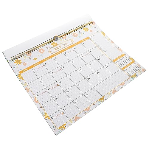 DOITOOL Monatlicher Wandkalender Zerreißbarer Hängekalender Mit Notizblock Design Für Zuhause Schule Und Büro Praktische Planung Und Organisation Attraktives von DOITOOL