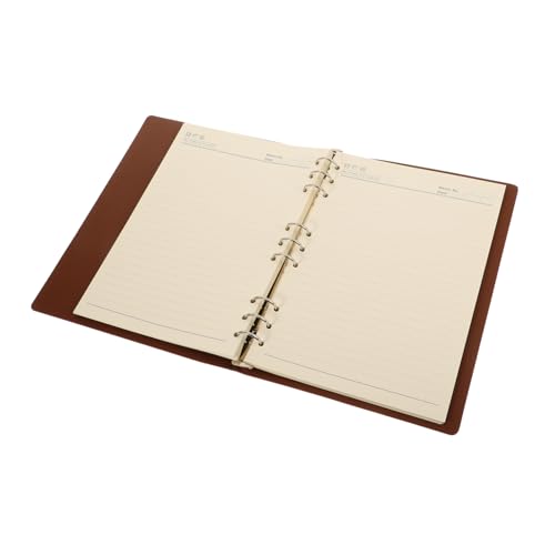DOITOOL NOTEPAD für Lederbedeckungen Notizbuch gefüttert spiralblock Registerkarten Notizbücher Bindemittel Binder Notebook Journalbinder mit Ringen Arbeitsmappe Aluminiumlegierung DOITOOL NOTEPAD für Lederbedeckungen Notizbuch gefüttert spiralblock Registerkarten Notizbücher Bindemittel Binder Notebook Journalbinder mit Ringen Arbeitsmappe Aluminiumlegierung von DOITOOL